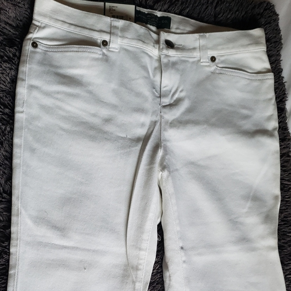 Jean Capris Ralph Lauren size 2P Brand New
